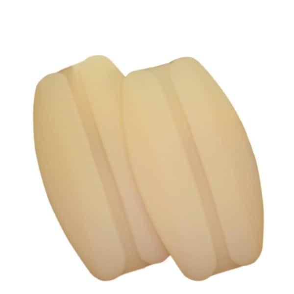 Alegria Soft Silicone Bra Strap Cushion for Ease Shoulder Discomfort - Nude - AL2623328