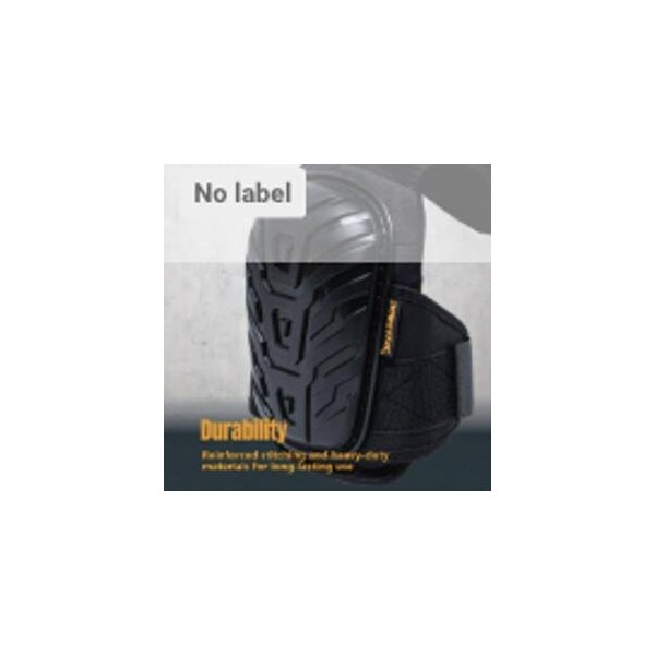 Powertec Safety Knee Pads with Adjustable Thigh Straps Heavy Duty Shell Soft Foam and Thick Gel Cushion - 71879N