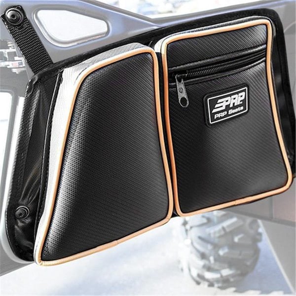 Tfx Soft Top PRP Door Bag with Knee Pad Rear Passenger Side, Black for 2015-2017 Polaris RZR 900 XC - BPRE41-210