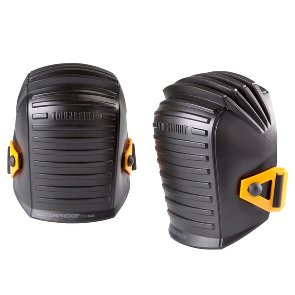 Toughbuilt ToughBuilt 6.3 in. L X 5.51 in. W Plastic Waterproof Knee Pads Black One Size Fits All - TB-KP-102-2BES
