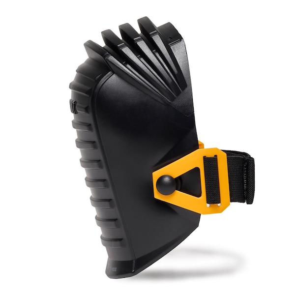 Toughbuilt ToughBuilt 6.3 in. L X 5.51 in. W Plastic Waterproof Knee Pads Black One Size Fits All - TB-KP-102-2BES