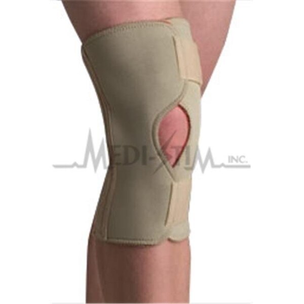Thermoskin Thermoskin CKW80284 Conductive Open Knee Wrap;10 in. Height - 5XL 21 in. - 24 in. Around Knee Joint - CKW80284