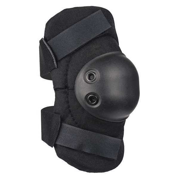 Alta Elbow Pads, Tactical, Foam Pad, Rubber Cap, Clip Closure, 2 Straps, Black, Universal - 53010.00