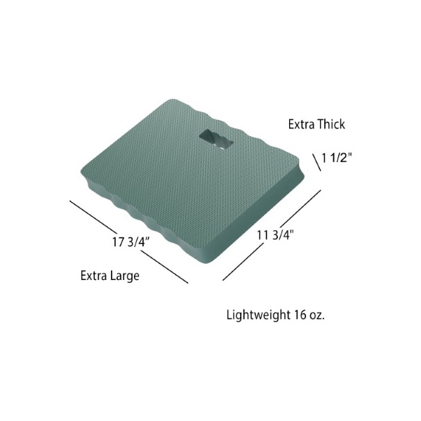 Nature Spring Nature Spring Kneeling Garden Foam Mat, Green - 336665ABJ