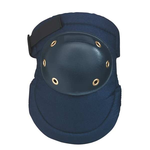 Allegro Industries Knee Pad, Hard Shell, Foam Pad, Fabric Cap, hook-and-loop Closure, 2 Straps, Black, Universal - 7102