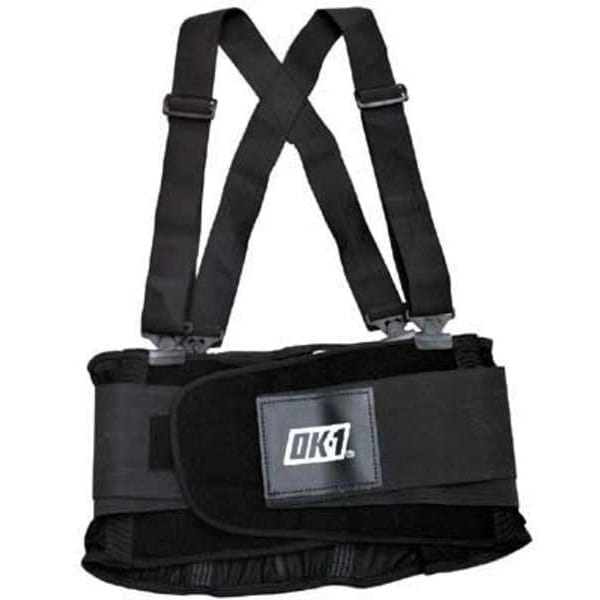 Ok-1 Back Support W/Suspenders, Contoured, 3XL - OK-200S-3X