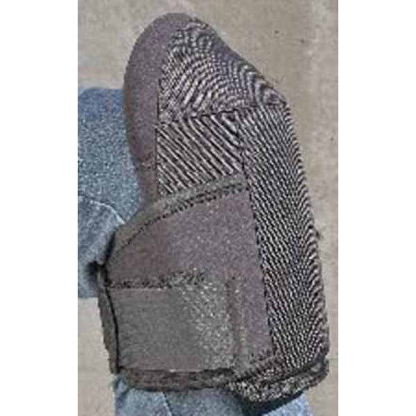Allegro Industries Knee Pad, Flexible, Foam, Plastic Pad, Foam, Fabric Cap, hook-and-loop Closure, 1 Straps, Black - 6985