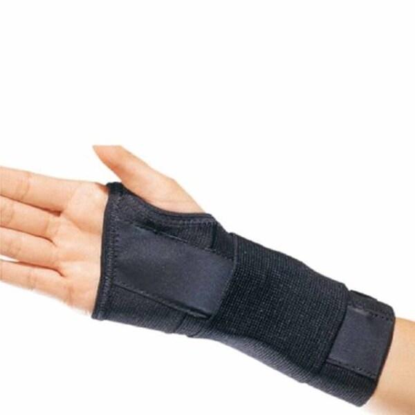 Procare Cts Wrist Brace Contoured Aluminum / Cotton / Elastic Right Hand Black Medium - 79-87155