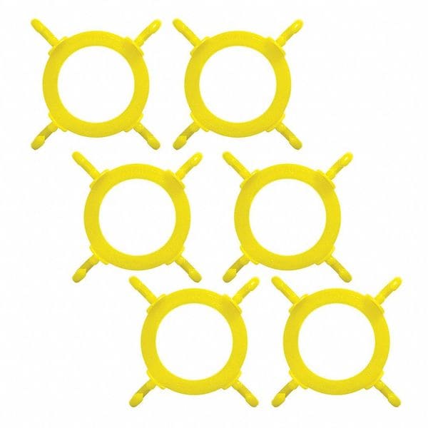 Mr. Chain Cone Connector, 5" L, Yellow, Polyethylene - 97402-6