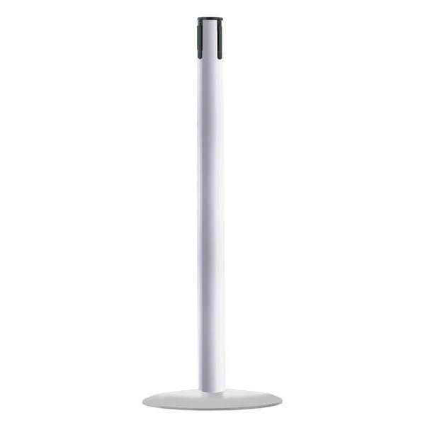 Tensabarrier Receiver Post, 38 In H, White - 875-32-RCV