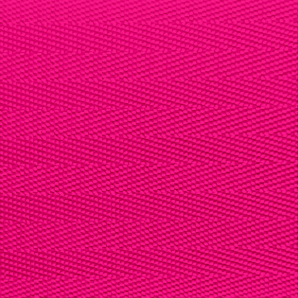 Queue Solutions WallPro Recessed Unit, Satin Stainless, 13' Fluroescent Pink Belt - WPRU-SS-FPK130