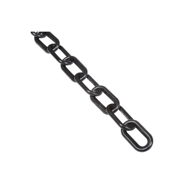 Gec Global Industrial Plastic Chain Barrier 2inx50L Black - 50003-50GL