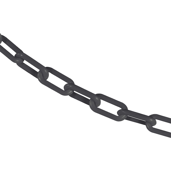 Mr. Chain 1.5" x 300' Slate Gray Plastic Safety Chain - 30057-300
