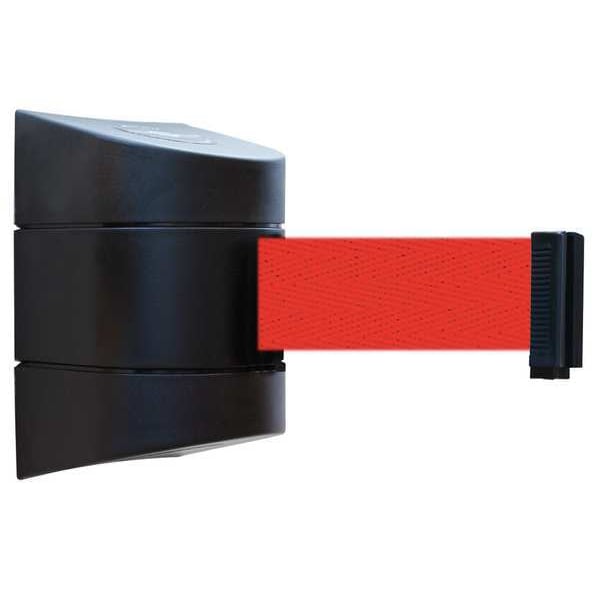 Tensabarrier Belt Barrier, Black, Belt Color Red - 897-15-S-33-NO-R5X-C