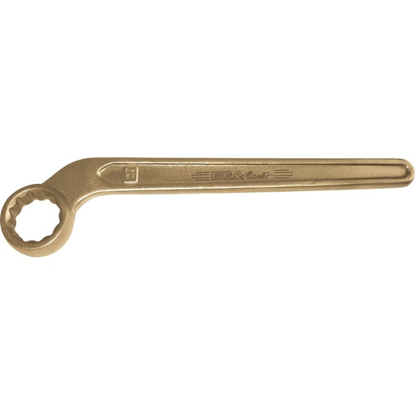 Llave de anillo de extremo curvo Ega Master de 41 mm de aluminio-bronce no chispeante - 74085