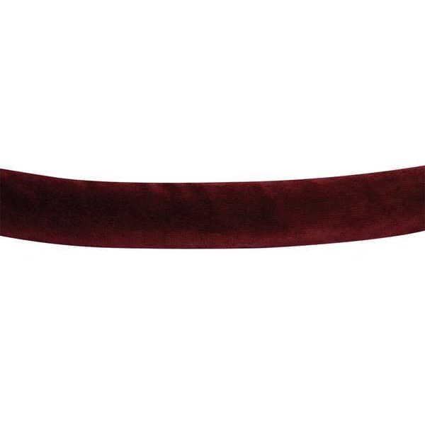 Lawrence Metal Classic Barrier Rope, 6 ft, Maroon - ROPE-VELR-43-06/0-X-XXXX-XX