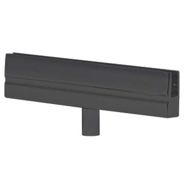 Lawrence Metal Sign Holder, Black, Vertical, 6 in. L - BRACKET-NOSC-33