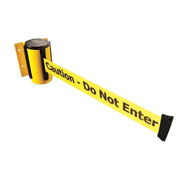 Tensabarrier Belt Barrier, Yellow, Belt Color Yellow - 896-STD-35-MAX-NO-YAX-C