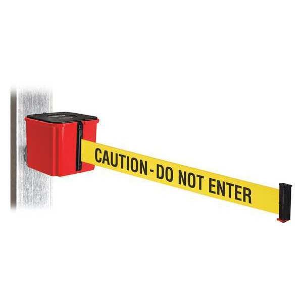 Retracta-Belt Belt Barrier, Red, Caution Do Not Enter - WH412RD30-CAU-MM