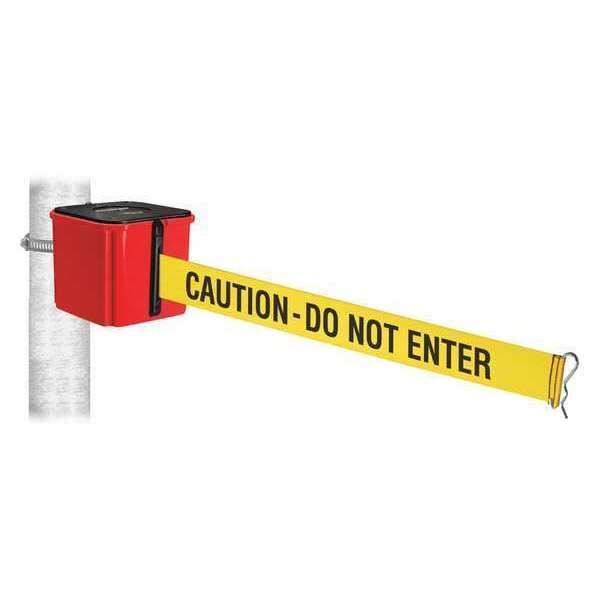 Retracta-Belt Belt Barrier, 4" H, Caution Do Not Enter - WH412RD30-CAU-HC