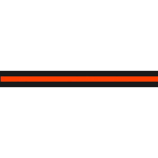 Queue Solutions WallMaster Twin 400, Black, 13' Black/Red Horizontal Stripe Belt - WMTWIN400B-BR130
