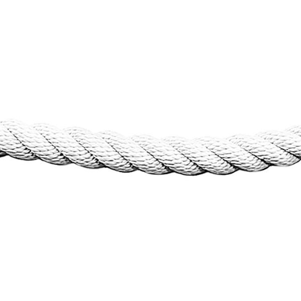 Lawrence Metal Classic Barrier Rope, Twisted, 6 ft L - ROPE-TWST-32-06/0-X-XXXX-XX