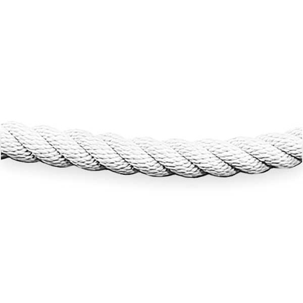 Lawrence Metal Classic Barrier Rope, Twisted, 6 ft L - ROPE-TWST-32-06/0-X-XXXX-XX