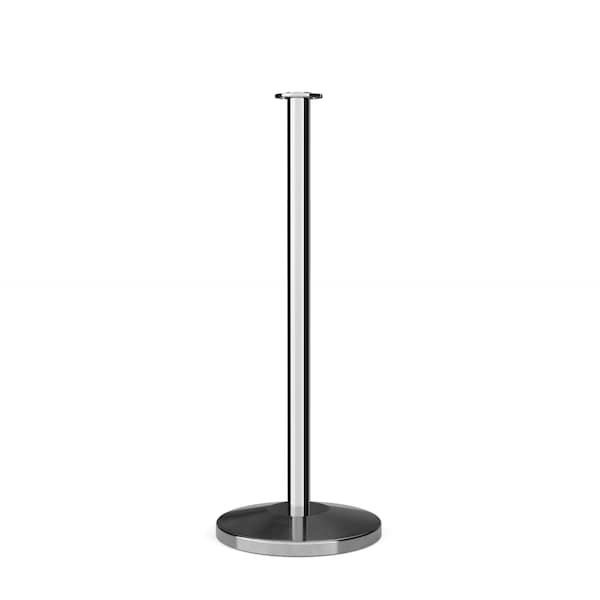 Montour Line Stanchion Post and Rope Pol.Steel Post Flat Top - EP400-FL-PS
