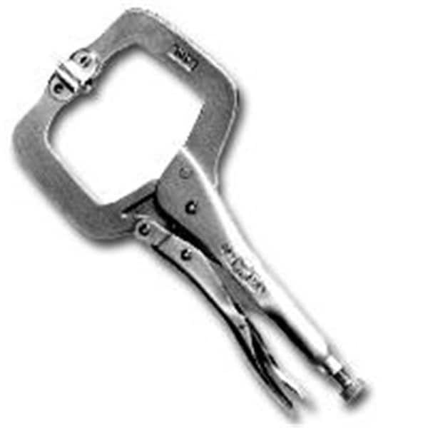 Irwin Vise Grip VGP4SP 4 Inch Locking C-Clamp with Swivel Pads - VGP4SP