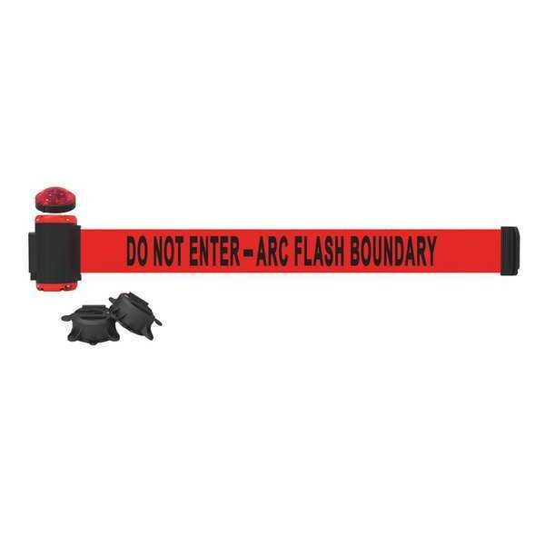 Banner Stakes Belt Barrier, Matte, Yellow Belt - MH7010L