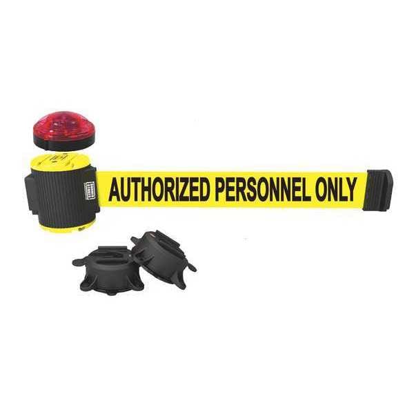Banner Stakes Belt Barrier, Matte, Yellow Belt - MH5003L