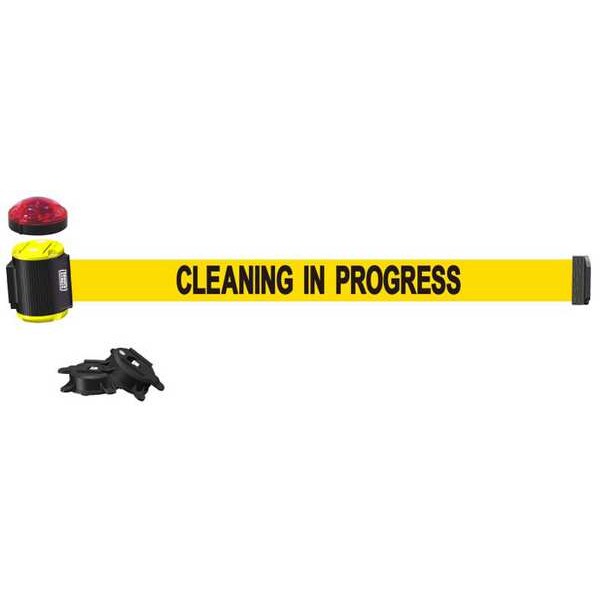 Banner Stakes Magnetic Wall Mount Barrier w/Light - MH1504L