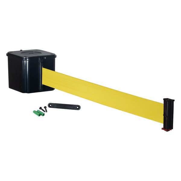Retracta-Belt Wall Barrier, 20ft Yellow Belt - WM412SB20-YW-RE