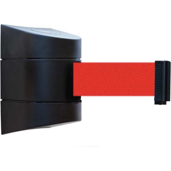 Tensabarrier Belt Barrier, Black, Belt Color Red - 897-30-S-33-NO-R5X-C