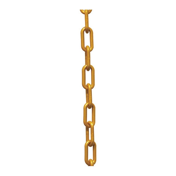 Mr. Chain Plastic Chain, 1 1/2" x 50 ft., Gold - 30009-50