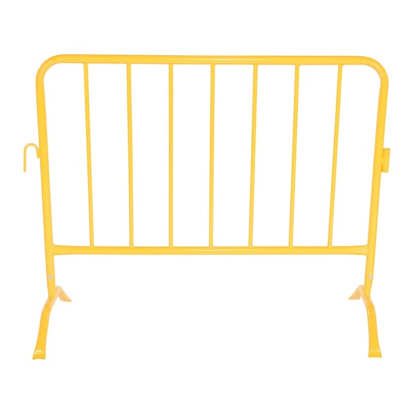 Vestil YELLOW BARRIER 48" W/CURVED FEET - PRAIL-48-Y
