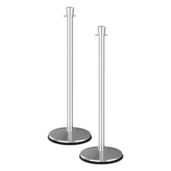 Conventional Post Prime Urn Top Rope Post, 40inH, Sloped, PK2 - CP40S-PS1-2PK