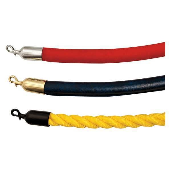Visiontron Barrier Rope, Velvet, 6 ft L - 840BK72HE-SS1