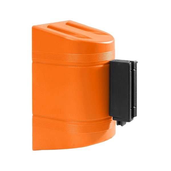 Queue Solutions WallPro 300, Orange, 7.5' Yellow/Black DANGER-FORKLIFT TRUCKS Belt - WP300O-YBDFT75