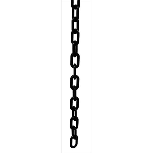 Vic Crowd Control Inc VIP Crowd Control 1880-50 1.5 in. dia. Plastic Chain - 50 ft. Length; Black - 1880-50