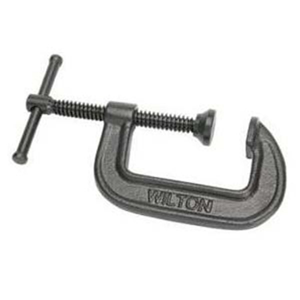 Walter Meier 0 in.-14 in. Jaw Opening 3.75 in. Throat Depth C-Clamp - WL22009