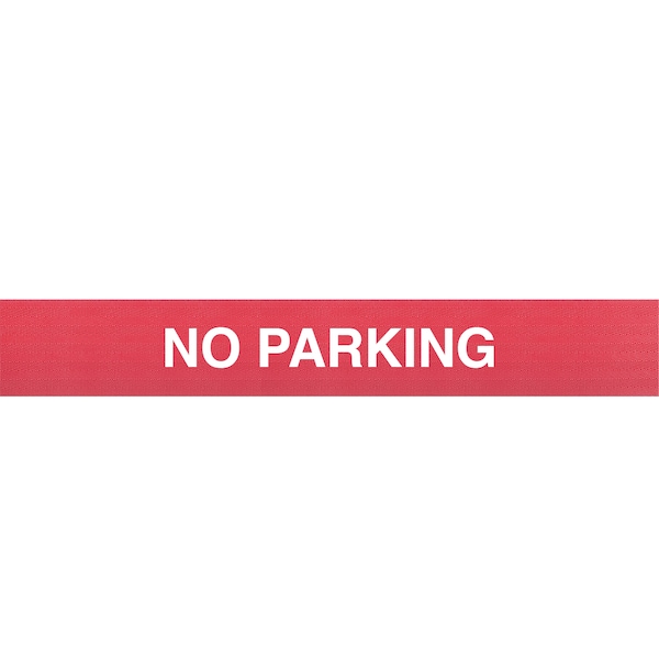 Queue Solutions WallPro Magnetic 400, Black, 15' Red/White NO PARKING Belt - WPM400B-RWNP150