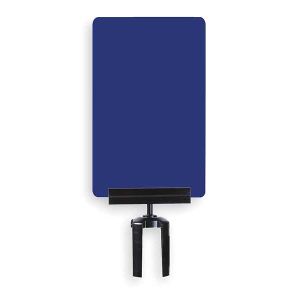 Tensabarrier Acrylic Sign, Blue, Please Enter Here - S01-P-23-7X11-V-HDSB-1701-33