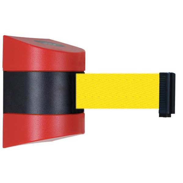 Tensabarrier Belt Barrier, Red, Belt Color Yellow - 897-15-S-21-NO-Y5X-C