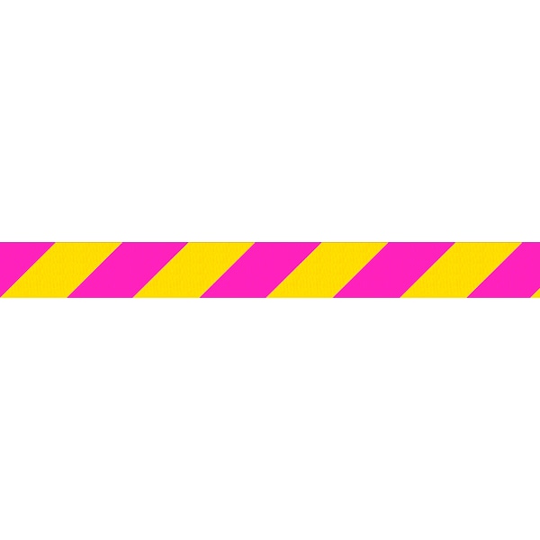 Queue Solutions SafetyPro 300, Orange, 16' Yellow/Magenta Belt - SPRO300O-YM160