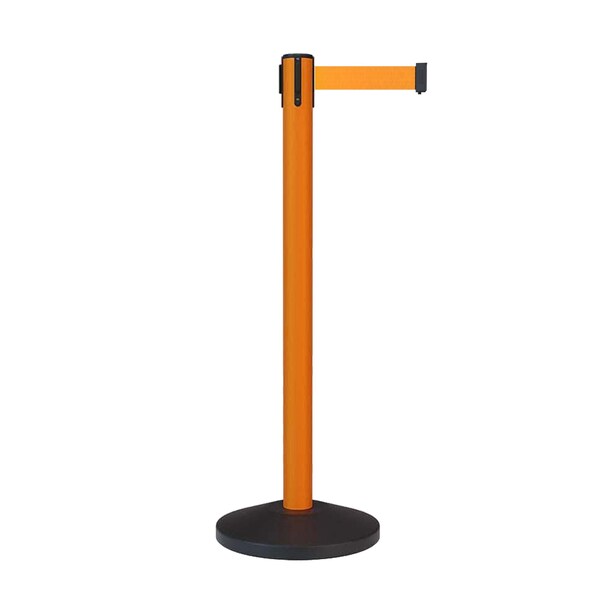 Montour Line Stanchion Belt Barrier Orange Post 11ft. Fl. Orange Belt - ES400-OR-FOR-110