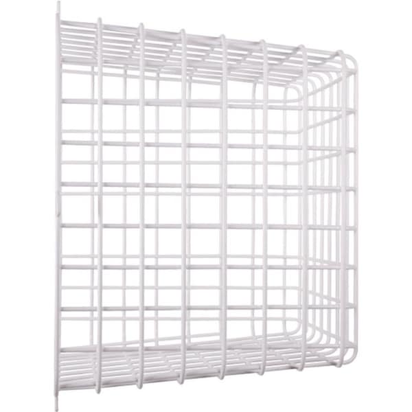 Safety Technology International White Surface Mount Wire Cage, 12" H x 12" D - STI-9730