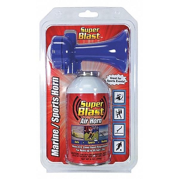 Super Blast Super Blast, Non-Flamm, Air Horn, 8 oz. - SB8-018-016