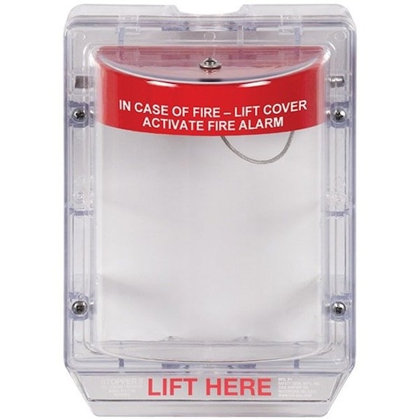 Safety Technology International Fire Alarm Protective Cover, Wall, 5-3/16D - STI-1130