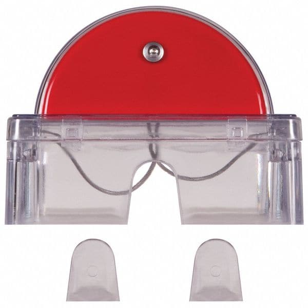 Safety Technology International Fire Alarm Protective Cover, Wall, 5-3/16D - STI-1130
